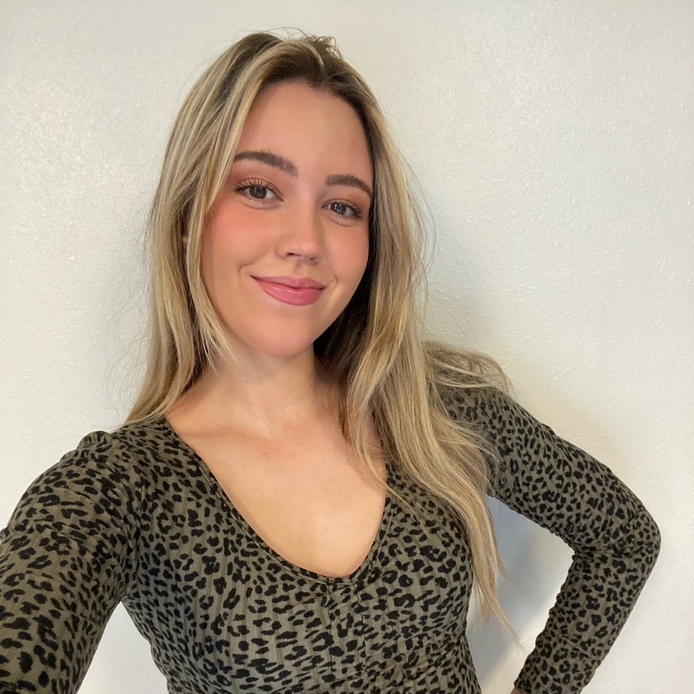 Green Cheetah Long Sleeve Top